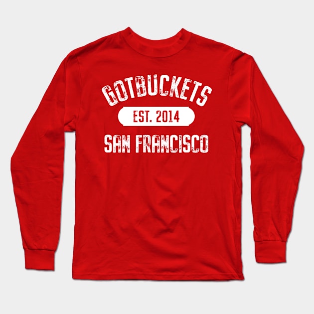 Gotbuckets San Francisco Long Sleeve T-Shirt by Gotbuckets